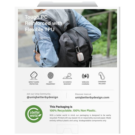 Etui UNIQ Veren do AirPods Pro 3 dymny