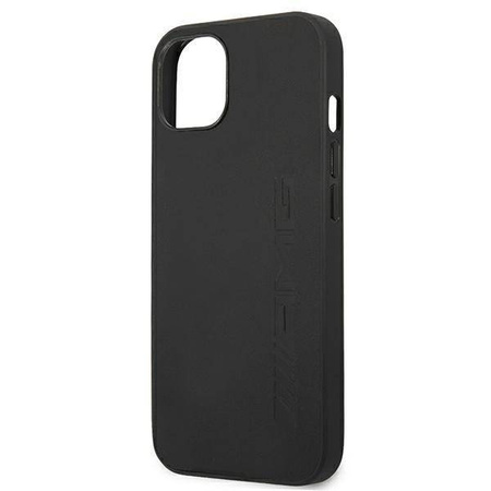 AMG AMHCP13SDOLBK iPhone 13 mini 5,4" czarny/black hardcase Leather Hot Stamped
