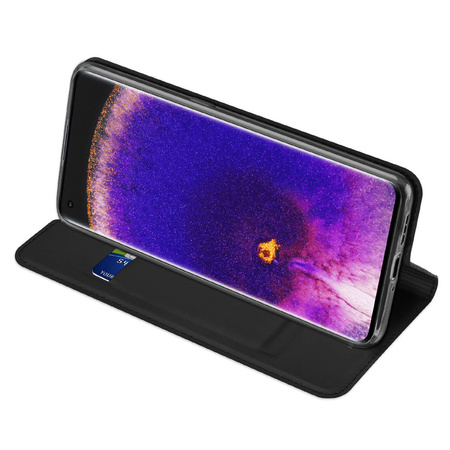 Dux Ducis Skin Pro case with a flip Oppo Find X5 black