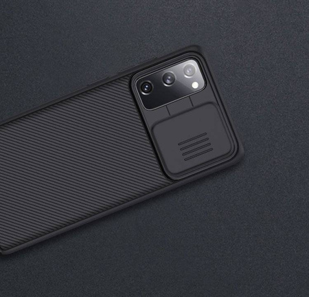 Nillkin CamShield Case etui pokrowiec osłona na aparat kamerę Samsung Galaxy S20 FE 5G czarny