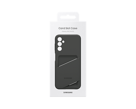 Samsung Card Slot Cover Hülle für Samsung Galaxy A14 Card Wallet Cover schwarz (EF-OA146TBEGWW)