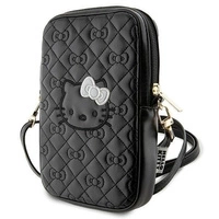 Hello Kitty Quilted Bows Strap-Tasche – Schwarz