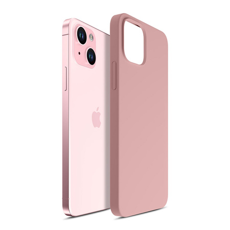 Apple iPhone 15 Plus - 3mk Hardy Silicone MagCase Pink