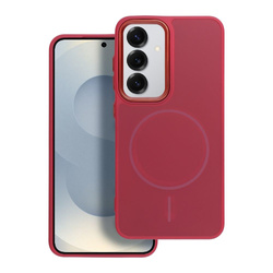Futerał FRAME MAG COVER kompatybilny z MagSafe do SAMSUNG S25 magenta