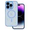 Tel Protect Magnetic Splash Frosted Case do Iphone 15 Pro Max Jasnoniebieski