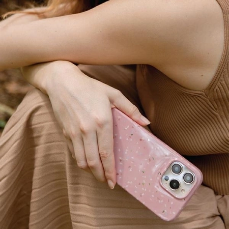 Uniq Coehl Terrazzo Hülle für iPhone 14 Pro Max – Sand