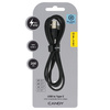 Blavec Kabel Candy oplot - USB na Typ C - PD 60W 3A 2 metry (CCA-UC3B20) czarny