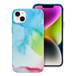 Leather Mag Cover kompatybilne z MagSafe do IPHONE 14 PLUS color splash