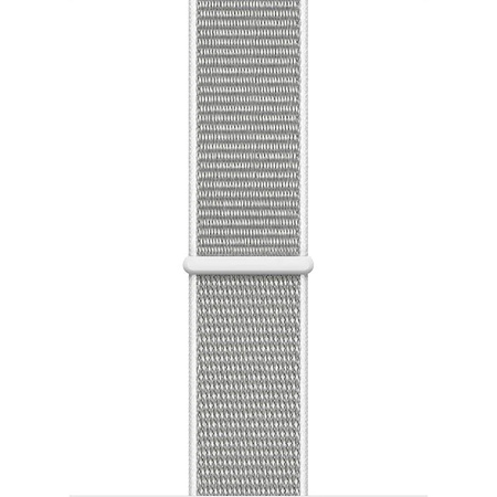 Crong Nylon - Pasek sportowy do Apple Watch 44/45/46/49 mm (Silver Grey)