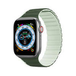 Magnetarmband für Apple Watch SE, 8, 7, 6, 5, 4, 3, 2, 1 (41, 40, 38 mm) Dux Ducis Armband (LD-Version) – Grün