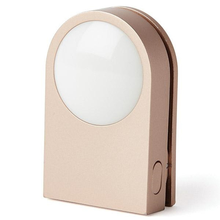 Lexon Lucie klips LEDzłoty/gold LL121D