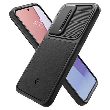 Spigen Optik Armor Hülle für Samsung Galaxy S24 – Schwarz