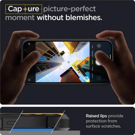 Etui IPHONE 12 / 12 PRO Spigen Ultra Hybrid Matte czarne