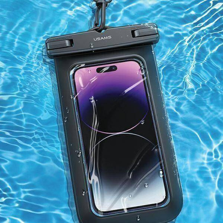 Etui USAMS Waterproof Case do 6,7" czarne