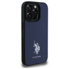 US Polo USHCP15XPGEV iPhone 15 Pro Max    6,7" granatowy/navy Leather Embroidered DH Color
