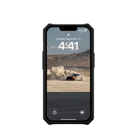 UAG Monarch - Schutzhülle für iPhone 14 Plus (Kevlar-Schwarz)