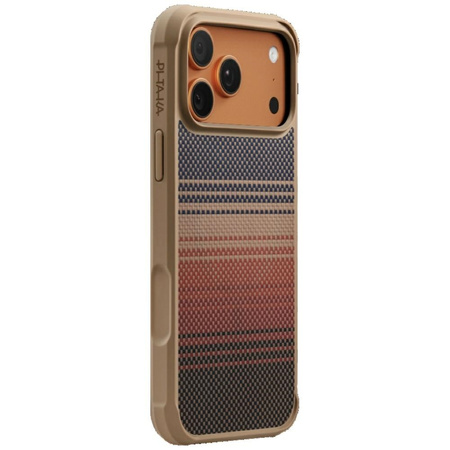 Etui PITAKA Aramid ProGuard MagSafe do   iPhone 17 Pro Max sunset