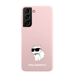 Karl Lagerfeld Silicone NFT Choupette - Etui Samsung Galaxy S23 (różowy)