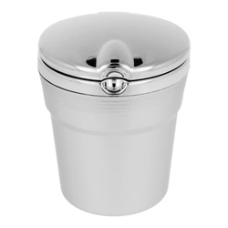 Popielniczka samochodowa CHROM srebrna