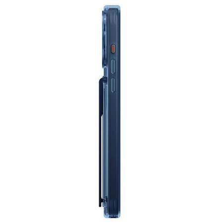 Etui APPLE IPHONE 15 PRO UNIQ Heldro Mount with Stand niebieskie