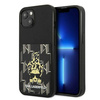 Schutzhülle IPHONE 13 Karl Lagerfeld Hardcase Karlimals Cardslot (KLHCP13MCANCNK) schwarz