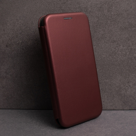 Etui Smart Diva do iPhone 17 Pro 6,3" burgundowe