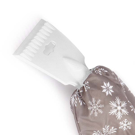 SKROBACZKA Z RĘKAWICĄ POLAROWĄ DO SZYB ŚNIEGU LODU