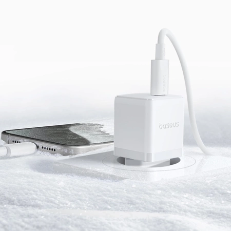 Ładowarka sieciowa Baseus Palm 20W USB-C - biała