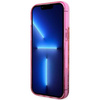 Guess GUHCP14XLC4PSGP iPhone 14 Pro Max 6.7" pink/pink hardcase Liquid Glitter 4G Transculent