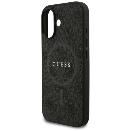 Guess 4G Ring Classic Logo MagSafe case for iPhone 17 - black