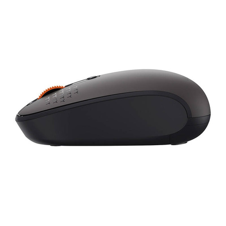 Bezprzewodowa myszka Baseus F01B Tri-Mode 2.4G BT 5.0 1600 DPI (szara)