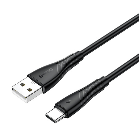 BWOO kabel USB - USB-C 1m 27W 3A czarny BO-X318C