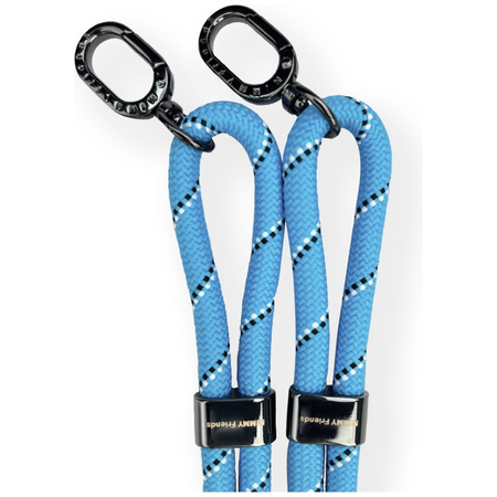 Zestaw crossbody + handstrap Nimmy       Cool&Cute 2.0 niebiesko czarny