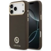 Guess Grained Strass Logo MagSafe Case für iPhone 17 Pro Max - Braun