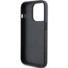 Etui Karl Lagerfeld Saffiano Cardslot Karl&Choupette Metal Pin do iPhone 15 Pro - czarne