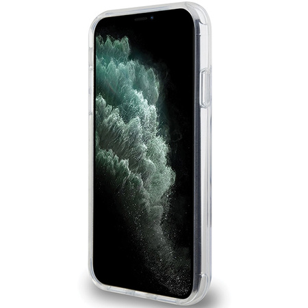 Etui Karl Lagerfeld Ring Stand Karl&Choupettte MagSafe do iPhone 11 / Xr - białe