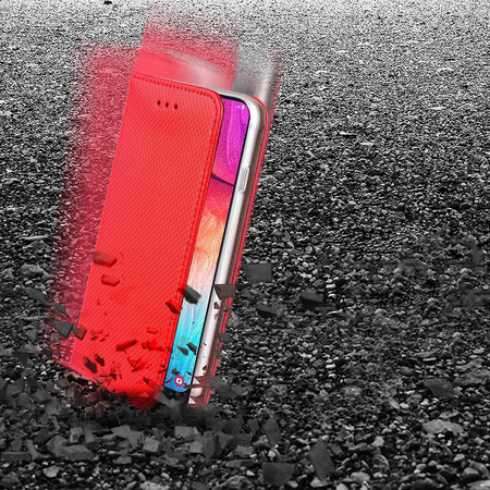 Etui Smart Magnet do Honor 200 Lite 5G (global) czerwone
