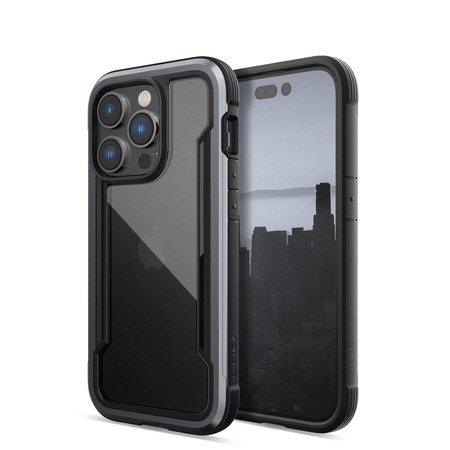 Raptic X-Doria Shield Case iPhone 14 Pro gepanzerte Hülle schwarz