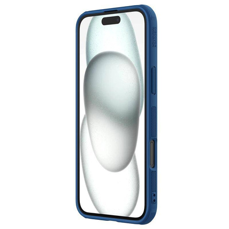 Nillkin Super Frosted Shield Pro Hülle für iPhone 16 – blau