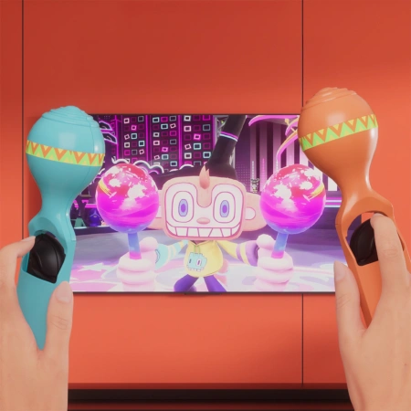 Nintendo Switch 23-in-1 Family Accessory Pack 2 - Orange and Blue Set