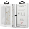 Guess Gold Chain - Etui iPhone 12 Mini (biały)