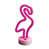 Neon na podstawce LED FLAMING róż FSNE01 Forever Light