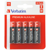 Verbatim Bateria alkaliczna AA LR6 20szt czarny 49877