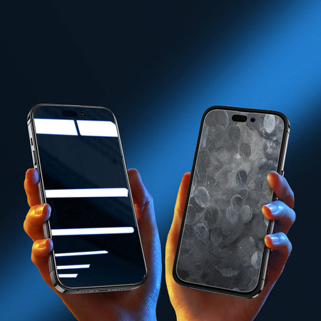 Joyroom Knight 2,5D Privacy TG szkło hartowane do iPhone 14 Pro z filtrem Anti-Spy na cały ekran z ramką przezroczysty (JR-P02)