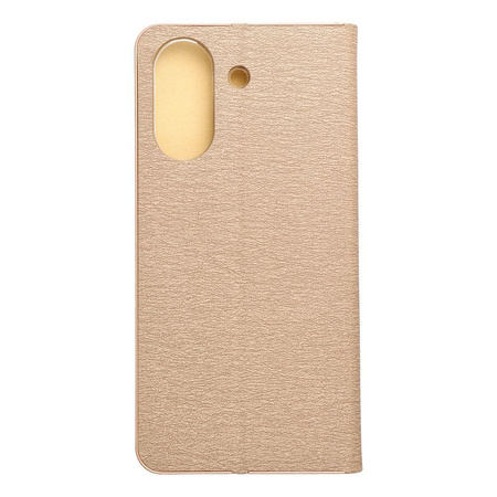Kabura LUNA Book Gold do XIAOMI Redmi 13C złoty