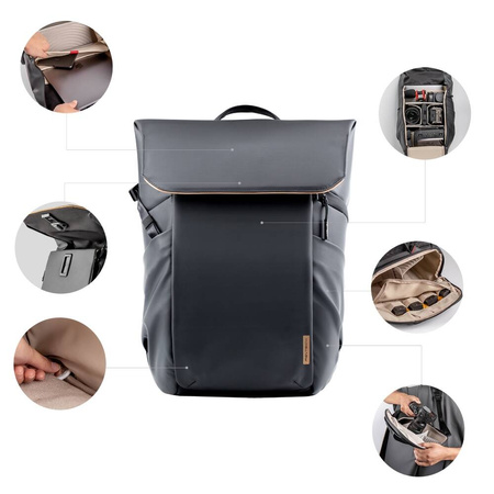 Plecak fotograficzny PGYTECH  OneGo Air 25L (czarny)