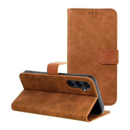 Kabura TENDER Book do SAMSUNG A55 5G brązowy