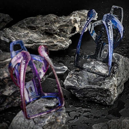 Wozinsky WUR-01BB Fahrradflaschenhalterkorb - Schwarz und Blau