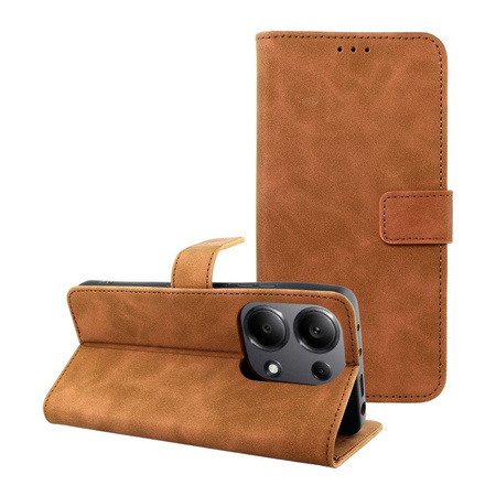 Kabura TENDER Book do XIAOMI Redmi NOTE 13 PRO 4G brązowy