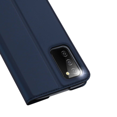 Dux Ducis Skin Pro kabura etui pokrowiec z klapką Samsung Galaxy A03s niebieski